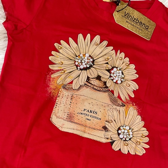 Red Vinizbena Shirt - Picture 2 of 3